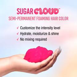 Punky Sugar Cloud  Semi-Permanent Foaming Hair Color  CandyFloss  6 fl oz.