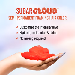 Punky Sugar Cloud  Semi-Permanent Foaming Hair Color  Licorice  6 fl oz.