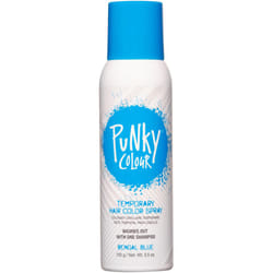 Punky Temporary Hair Color Spray  Bengal Blue  Non-Sticky  Non-Damaging  Travel Size Hair Dye for Instant Vivid Hair Color  3.5 oz