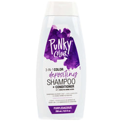 Punky Colour 3-in-1 Color Depositing Hair Cleanser & Conditioner  8.5 fl oz. (Purpledacious)