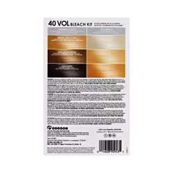 Punky Intrabond 40 Vol Bleach Kit  Fast Bleaching Action for Brighter Hair