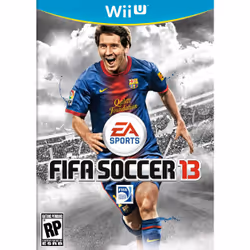 Electronic Arts FIFA Soccer 13, Wii U, Wii U, Multiplayer mode, RP (Rating Pending)