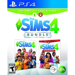 The Sims 4 Plus Cats & Dogs Bundle PS4 Game (#)