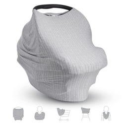 Munchkin Brica XtraGuard 5-in-1 Car Seat and Nursing Cover  Grey
