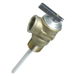 Camco 10471 Propane Hose and Connector (T and P Valve 3/4In with 4In Probe Coated  150Psi  Bulk)
