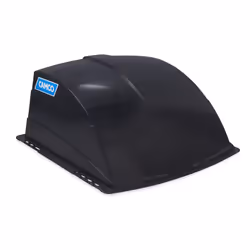 Camco Standard Roof Vent Cover  Opens for Easy Cleaning  Aerodynamic Design  Easily Mounts to RV with Included Hardware-Smoke (40453)