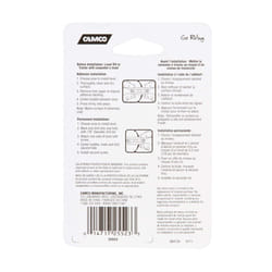 Camco 25523 RV Level  Screw Mount - Quantity 6