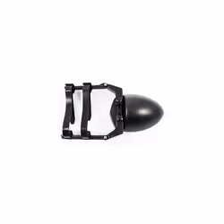 Camco Clamp-On Dual View Towing Mirror | Features 2 Independently Adjustable Mirrors and an Aerodynamic Design | Black (25653)