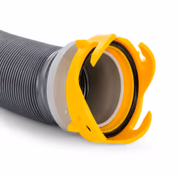 Camco 39665 Deluxe 10' Sewer Hose Extension - Heavy Duty Design with Swivel Fittings  Easy To Use and Compresses For Simple Storage  Storage
