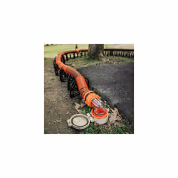 RhinoFlex Clear RV Sewer Hose Elbow with 4-in-1 Adapter (39736)