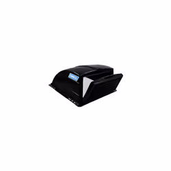 Camco 21015 Black Standard Roof Vent Cover  Opens for Easy Cleaning  Aerodynamic Design  Easily Mounts to RV with Included Hardware (40443)