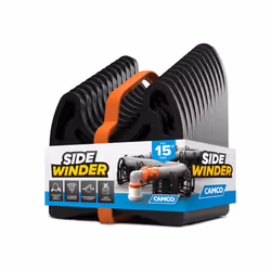 Camco Sidewinder 15-Ft RV Sewer Hose Support - Flexible Telescoping Design for Avoiding Obstacles & Deep Cradles Secure RV Se ...