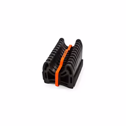 Camco 20 Ft 43051 Sidewinder RV Sewer Hose Support Made From Sturdy Lightweight Plastic Wont Creep Closed Holds Hoses in P ...