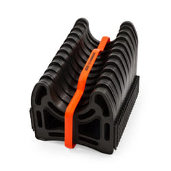 camco Sidewinder RV Sewer Hose Support  Made from Sturdy Lightweight Plastic  curve Around Obstacles and Wont creep closed  20 Feet  Black  (43052)