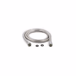 Camco 43716 RV/Marine 60"""" Flexible Replacement Shower Head Hose (Chrome)