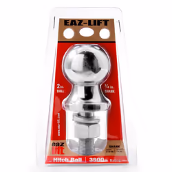 Camco 48223 Eaz-Lift Hitch Ball - 3 500 lbs. Rating 2"" x 3/4"" x 2-1/8""