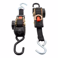 Camco Retractable Transom Tie Down Strap - Secures Your Boat While Tra
