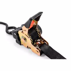 Camco Retractable Transom Tie Down Strap - Secures Your Boat While Tra