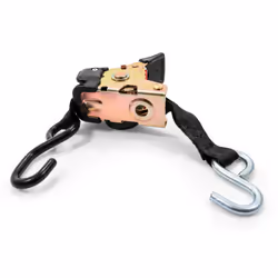 Camco Retractable Transom Tie Down Strap - Secures Your Boat While Tra