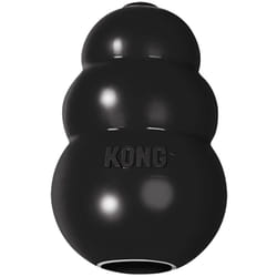 KONg - Extreme Dog Toy - Toughest Natural Rubber  Black - Fun to chew  chase and Fetch - for XX-Large Dogs