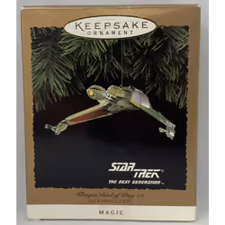 Star Trek Klingon Bird of Prey 1994 Hallmark Ornament