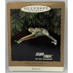 Star Trek Klingon Bird of Prey 1994 Hallmark Ornament