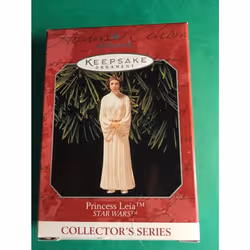 Princess Leia Star Wars 2nd in Series 1998 Hallmark Keepsake Ornament QXI4026