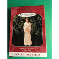 Princess Leia Star Wars 2nd in Series 1998 Hallmark Keepsake Ornament QXI4026