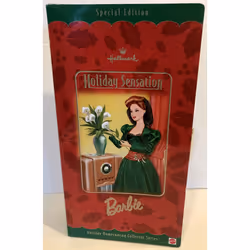 Holiday Sensation Barbie - 1998 - Hallmark Gold Crown Exclusive - Holi