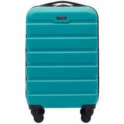 Wrangler Hardside Carry-On Spinner Luggage  Teal  20-Inch