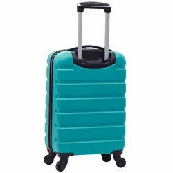 Wrangler Hardside Carry-On Spinner Luggage  Teal  20-Inch