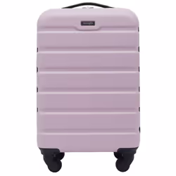 Wrangler Hardside Carry-On Spinner Luggage Lilac 20-Inch