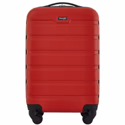 Wrangler Hardside Spinner Carry-On Luggage Salsa Red 22-Inch