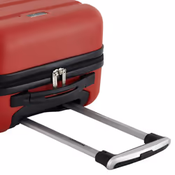 Wrangler Hardside Spinner Carry-On Luggage  Salsa Red  22-Inch