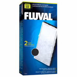 Fluval U2 Aquarium Stage 2 Poly Carbon Cartridge (2 Pack)