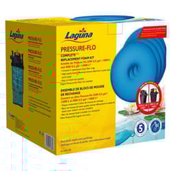Laguna Pressure Flo 14000 (PT1718) Replacement Foam 27cm (Pack of 5)