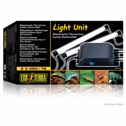 Exo Terra Fluorescent T8 Light Unit Double 40w