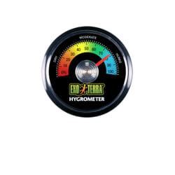 Exo Terra PT2466 hygrometer/psychrometer Terrarium Black