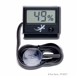 Exo Terra PT2477 hygrometer/psychrometer Indoor Electronic hygrometer Black