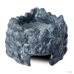 ) Exo Terra Moisture Ceramic Corner Cave - Small (7.5cm x 13cm x 9.5cm