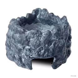 ) Exo Terra Moisture Ceramic Corner Cave - Large (11.5 cm x 21 cm x 15.5 cm