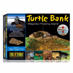 Exo Terra Turtle Bank Magnetic Floating Island Small 16.6x12.4x3.3cm