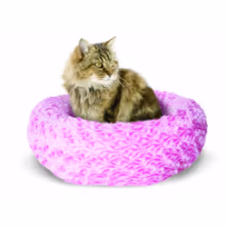 Catit Style Donut Bed Rosebud Pink X-Small