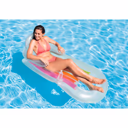 Intex King Kool 58802EP Inflatable Lounging Swimming Pool Float  Multi-Colored