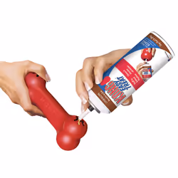 - Goodie Bone - Durable Rubber Chew Bone, Treat Dispensing Dog Toy - For Medium Dogs