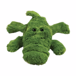KONG - Cozie Ali Alligator - Indoor Cuddle Squeaky Plush Dog Toy - For Medium Dogs