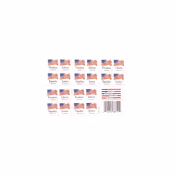 USPS Forever Stamps """"Four Flags"""" Booklet of 20 Stamps