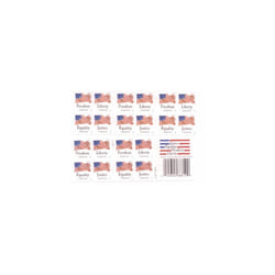 USPS Forever Stamps """"Four Flags"""" Booklet of 20 Stamps