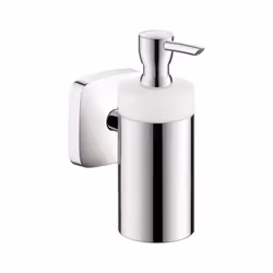 hansgrohe Bath and Kitchen Sink Soap Dispenser Premium 7-inch Avantgarde Soap Dispenser in Chrome 41503000
