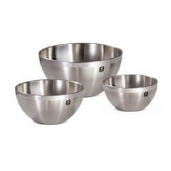 Tramontina Double Wall Stainless Steel Mixing Bowls 3Pack